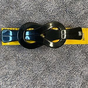 ALEXANDRE DE PARIS KNOTTY BARRETTE BLACK